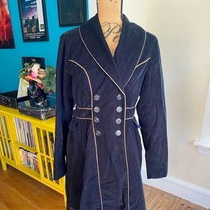 Hot Topic/BBC Doctor Who Corduroy Coat 🔮